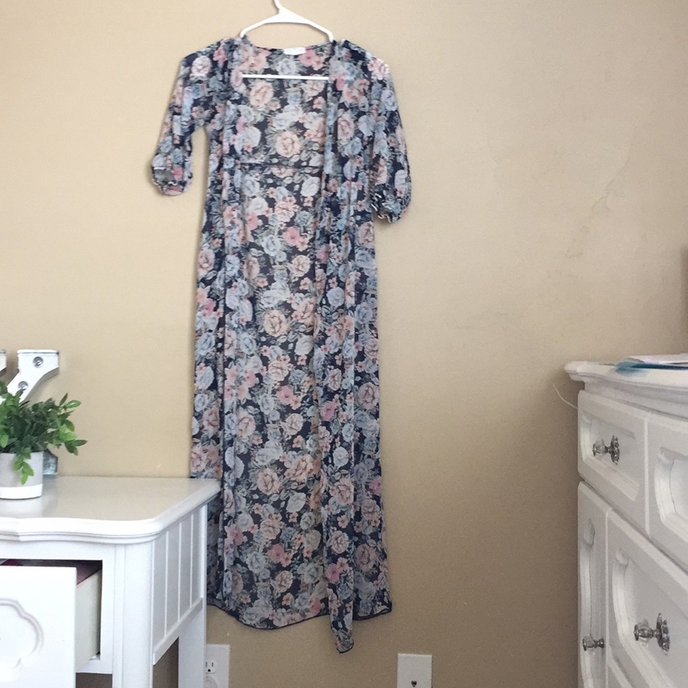 floral kimono